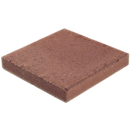 OLDCASTLE 12X12 Red Sq Step Stone 10051050